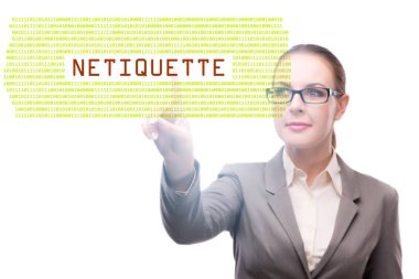 Concept of the etiquette and netiquette