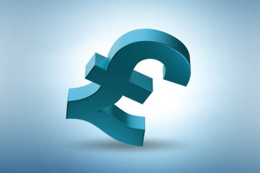 Foreign currency concept in the business - 3d rendering