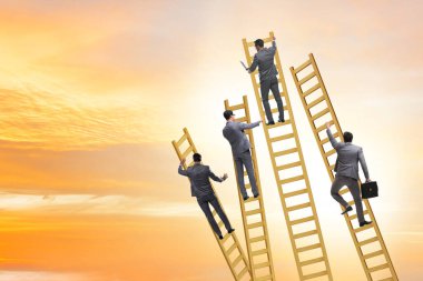 Concept of the many different careers