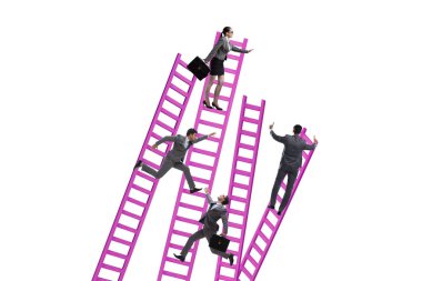 Concept of the many different careers