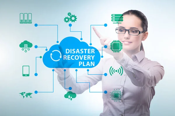 Disaster Recovery Plan Backup Concept — Foto Stock