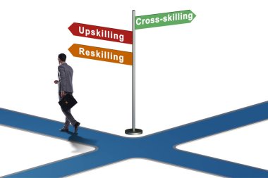 At the crossroads choosing between the up-skilling and re-skilling