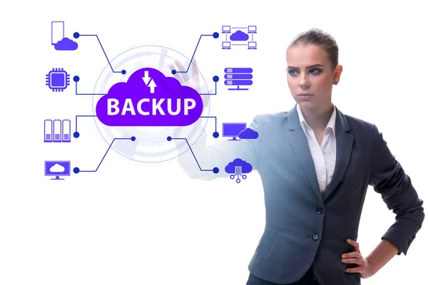 Disaster Recovery Plan Backup Concept — Stock Fotó
