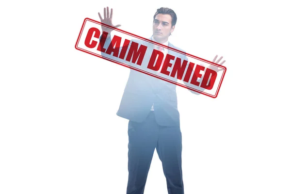 Concept Denying Medical Insurance Claim — Stock Photo, Image