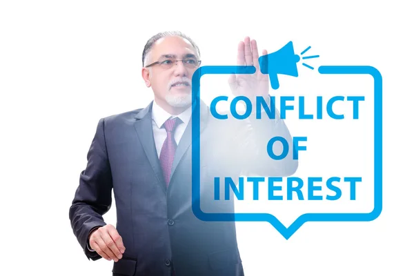 Conflict Interest Concept Ethical Business —  Fotos de Stock