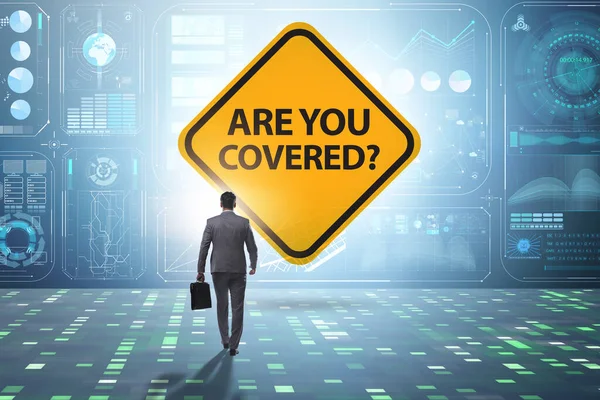 Insurance Concept Question You Covered — Zdjęcie stockowe