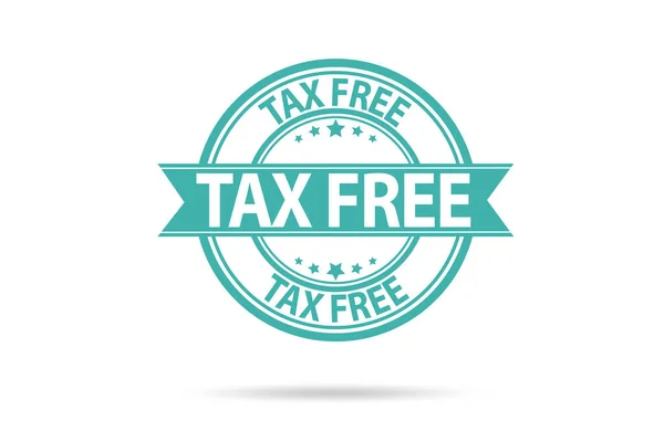 Tax Free Shopping Conceptual Stamp — Foto Stock