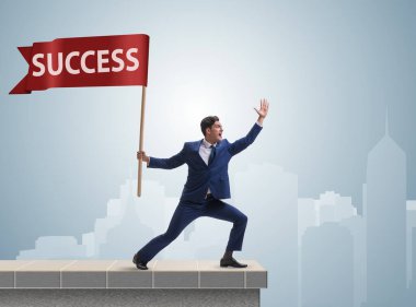 İş dünyasının başarı konsepti