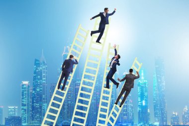 Concept of the many different careers