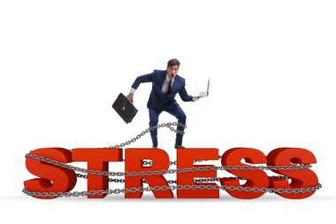 Concept of work related stress with the businessman