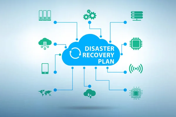 Disaster Recovery Plan Backup Concept — Zdjęcie stockowe