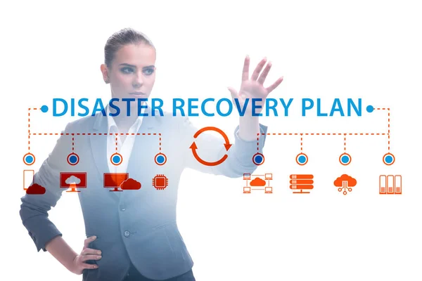 Disaster Recovery Plan Backup Concept — Fotografia de Stock