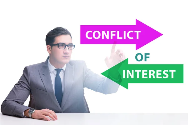 Conflict Interest Concept Ethical Business — 스톡 사진