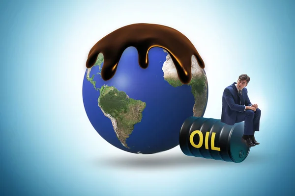 全球石油业的概念 — 图库照片