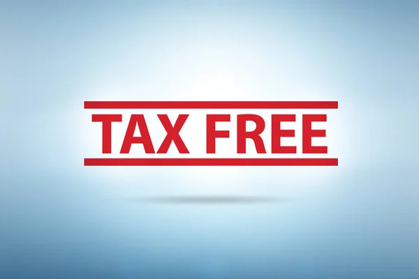Tax Free Shopping Conceptual Stamp —  Fotos de Stock