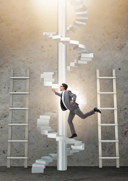 Career Progression Concept Ladders Staircase — Stock Photo, Image