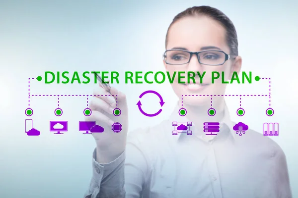 Disaster Recovery Plan Backup Concept — Stock fotografie