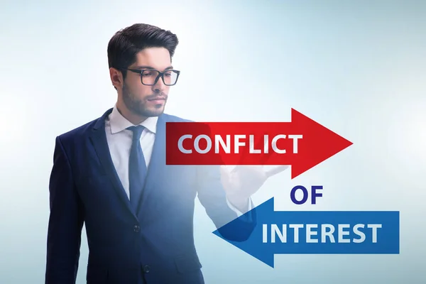 Conflict Interest Concept Ethical Business — Fotografia de Stock