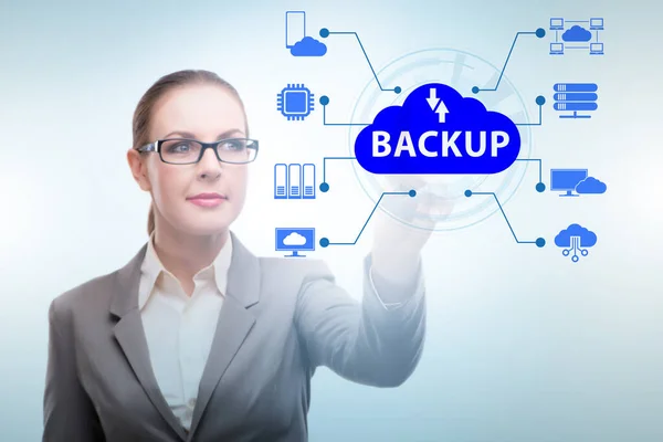 Disaster Recovery Plan Backup Concept — Stok fotoğraf