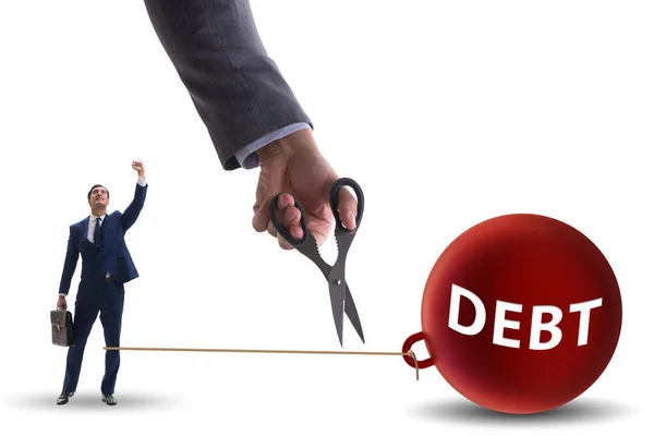Konzept Zur Rückzahlung Aller Schulden — Stockfoto