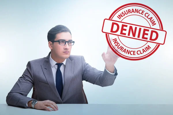 Concept Denying Medical Insurance Claim — Stockfoto