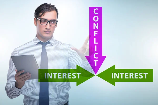Conflict Interest Concept Ethical Business — Stock fotografie