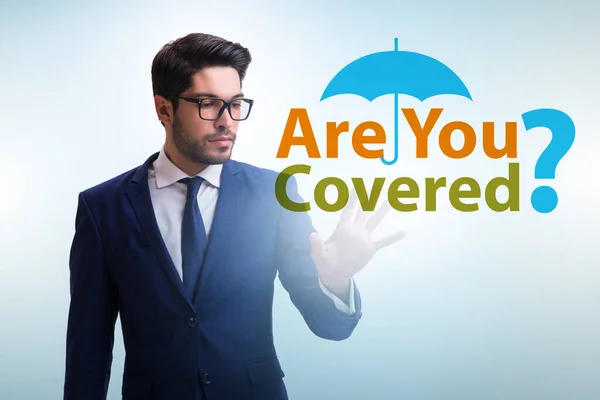 Insurance Concept Question You Covered — Stockfoto