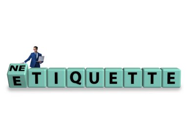 Concept of the etiquette and netiquette