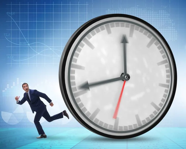 Businessman Employee Time Management Concept — Stock Photo, Image