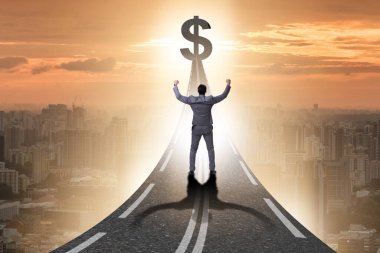 Zenginliğe giden yolda bir iş adamı