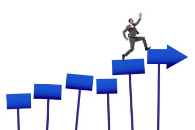 İş adamıyla büyüme kavramı