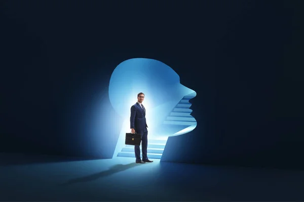 Businessman Split Personality Concept — Stock Photo, Image