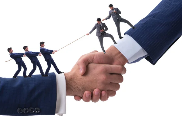 Concept Teamwork Mutual Support - Stock-foto