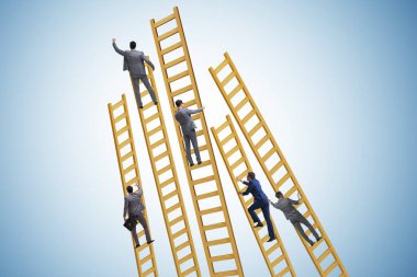 Concept of the many different careers