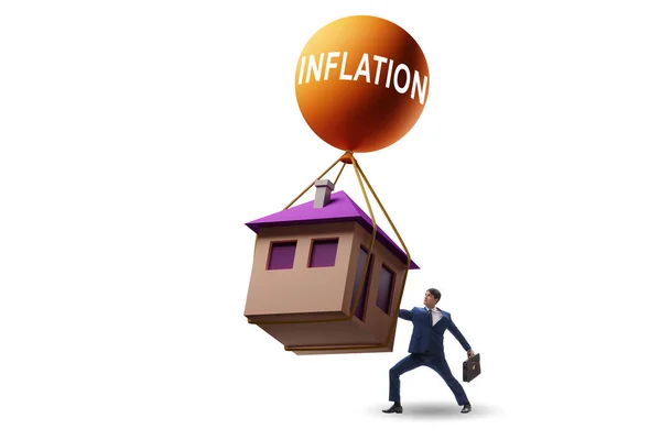 Concept Housing Prices Inflation — Stock Photo, Image