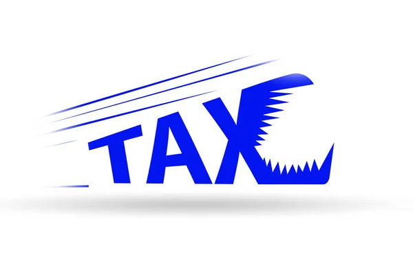 Koncepcja Biznesowa Obciążenia Podatkowego — Zdjęcie stockowe