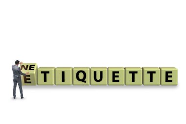 Concept of the etiquette and netiquette