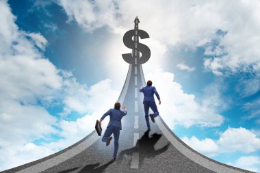 Zenginliğe giden yolda bir iş adamı