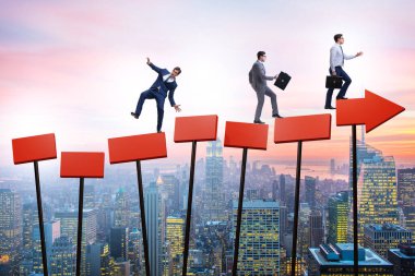 İş adamıyla büyüme kavramı