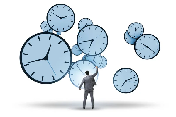 Time Management Concept Businessman — Stock Photo, Image