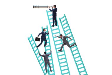 Concept of the many different careers