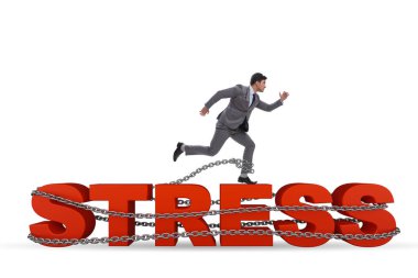 Concept of work related stress with the businessman