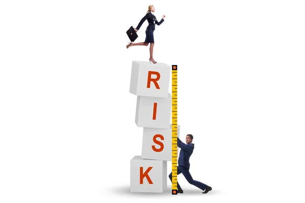 Risikomessung Und Das Bewertungskonzept — Stockfoto