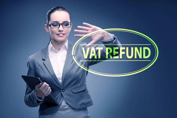 Value Added Tax Vat Return Concept — Stock Photo, Image
