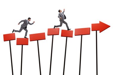 İş adamıyla büyüme kavramı