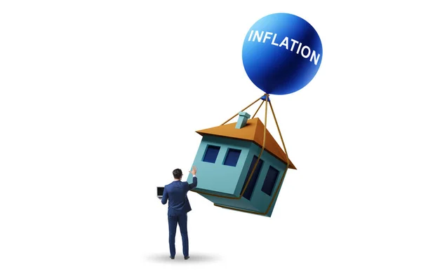 Concept Housing Prices Inflation — Stockfoto