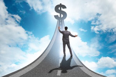 Zenginliğe giden yolda bir iş adamı