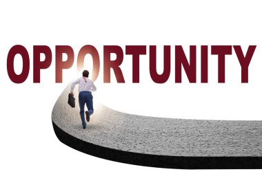 İş adamlarıyla fırsat kavramı