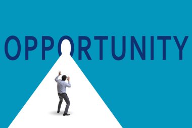 İş adamlarıyla fırsat kavramı