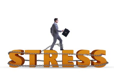 Concept of work related stress with the businessman